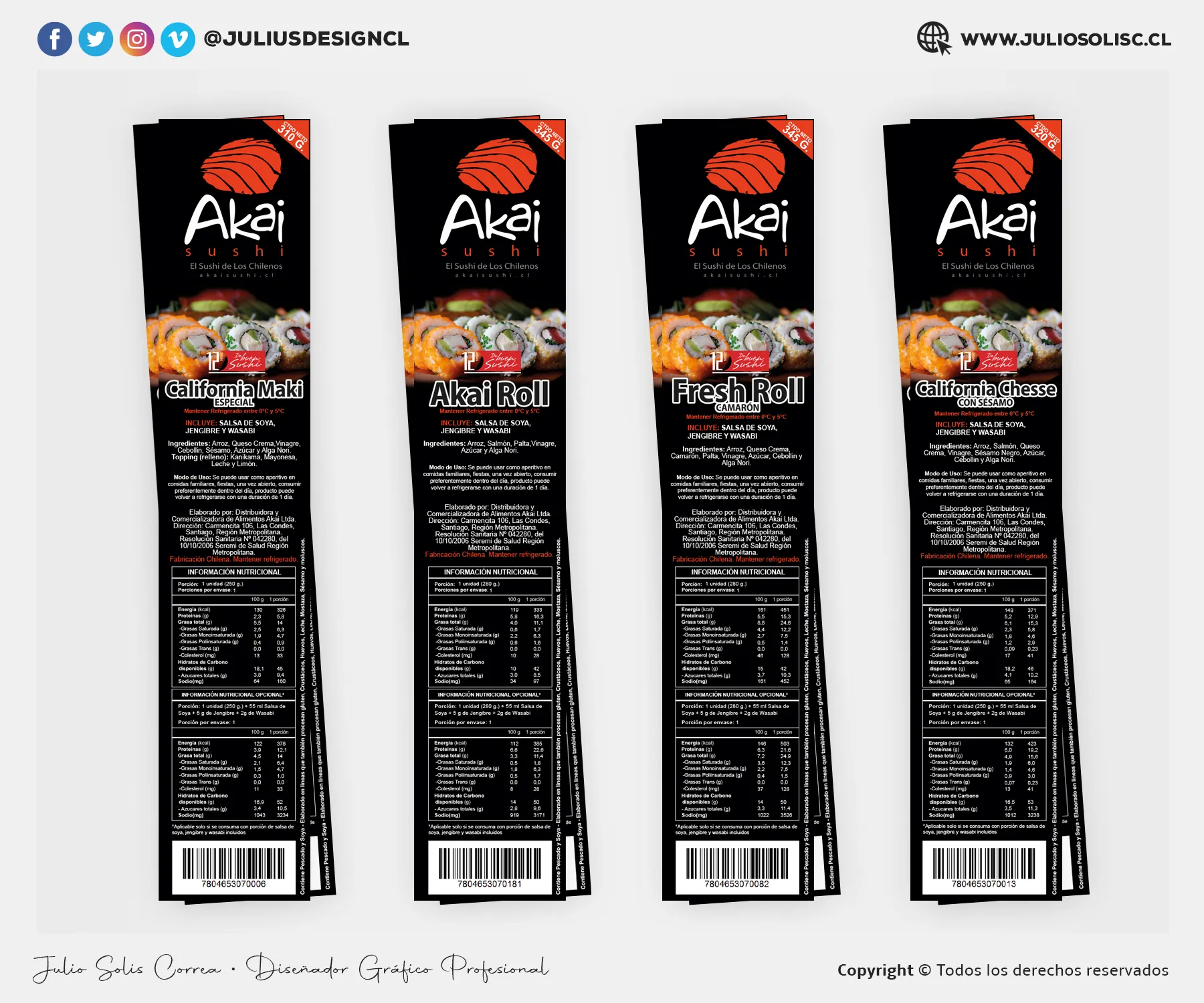 Etiqueta Akai Sushi 02