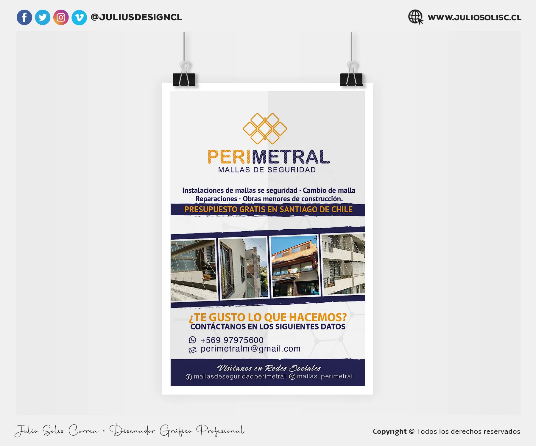 Flyer impresos Perimetral