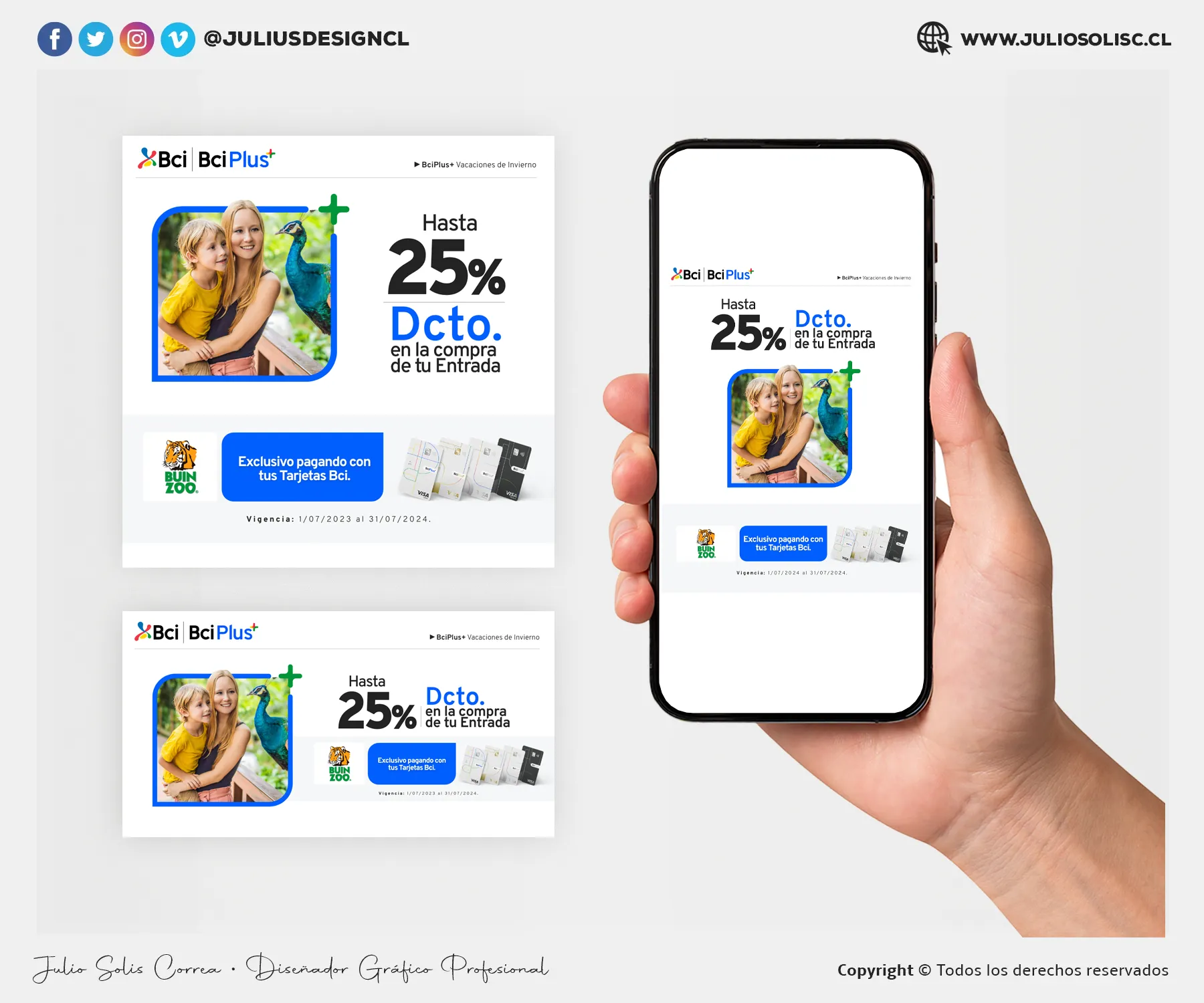 Post paid media Bci convenio Buin Zoo